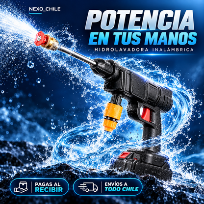 HydroJet Pro 48V™ - 💦 ¡POTENCIA SIN CABLES, LIMPIEZA SIN LÍMITES!