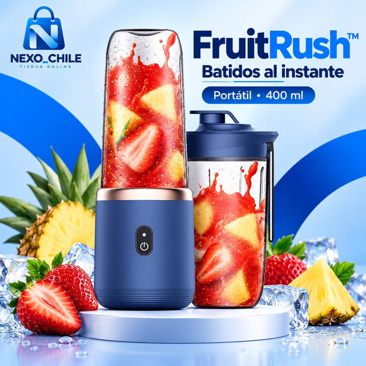 FruitRush™ — Batidos al instante🥤🍍
