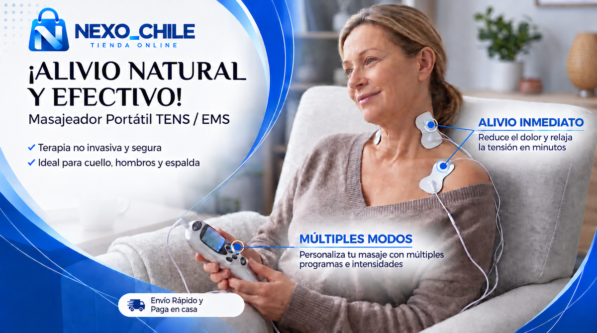 PulseRelax™ — Electroestimulador muscular**